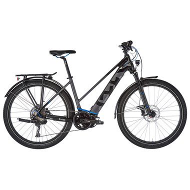 Bicicletta da Viaggio Elettrica HUSQVARNA GT5 TRAPEZ Grigio/Nero 2019 0